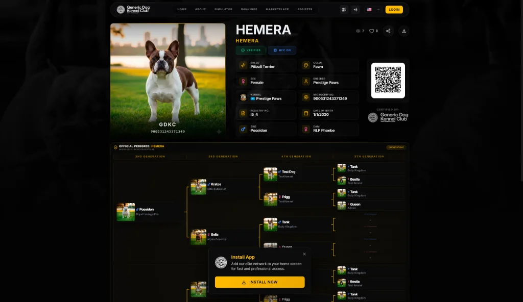 Generic Dog Kennel Club - Ecosistemas Digitales de Alto Rendimiento